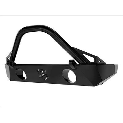 ICON Comp Front Bumper with Bar, Tabs & Fog Light Mounts (Black) - 25208